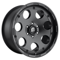 Fuel - D608 ENDURO - Gunmetal - MATTE BLACK - 20" x 9", 1 Offset, 5x127 (Bolt Pattern), 78.1mm HUB