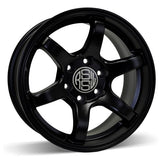 RSSW - Torque - Black - Matte black - 16" x 7.5", 23 Offset, 6x120 (Bolt Pattern), 67.1mm HUB