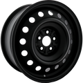 Envy Wheels - NX4 STEEL WHEEL - Black - FLAT BLACK - 16" x 6.5", 40 Offset, 5x100 (Bolt Pattern), 56.1mm HUB