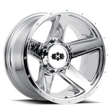 Vision Wheel HD - 390 EMPIRE - Chrome - Chrome - 16" x 6", 0 Offset, 8x165.1 (Bolt Pattern), 124.5mm HUB