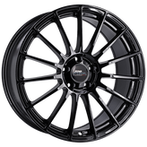 720 Form - FF5 - Black - Gloss Black - 19" x 8.5", 35 Offset, 5x114.3 (Bolt Pattern), 73.1mm HUB