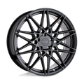 Petrol Wheels - P3C - Black - SEMI GLOSS BLACK - 17" x 8", 40 Offset, 5x105 (Bolt Pattern), 72.1mm HUB