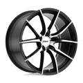 TSW Wheels - SPRINT - Black - GLOSS BLACK WITH MIRROR CUT FACE - 20" x 8.5", 30 Offset, 5x114.3 (Bolt Pattern), 76.1mm HUB