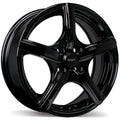 Fast Wheels - Jet - Black - Gloss Black - 15" x 6", 40 Offset, 4x100 (Bolt Pattern), 56.6mm HUB