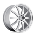 Mandrus - WILHELM - Silver - Silver with Mirror Cut Face & Lip - 20" x 10", 25 Offset, 5x112 (Bolt Pattern), 66.6mm HUB