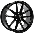 ART - Replica 295 - Black - Gloss Black - 22" x 11.5", 61 Offset, 5x130 (Bolt Pattern), 71.5mm HUB