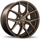 Fast Wheels - FC04 - Bronze - Matte Bronze - 18" x 8", 40 Offset, 5x100 (Bolt Pattern), 72.6mm HUB