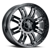 Vision Wheel Off-Road - 375 WARRIOR - Silver - WINTER PAINT-SILVER( SALT RESISTANT) - 18" x 8.5", 18 Offset, 5x139.7 (Bolt Pattern), 108mm HUB