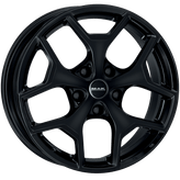 Mak Wheels - LIBERTY - Black - GLOSS BLACK - 17" x 7.5", 39 Offset, 5x108 (Bolt Pattern), 72mm HUB