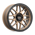 KMC Wheels - KM535 GRENADE OFF-ROAD - Bronze - MATTE BRONZE MATTE BLACK LIP - 20" x 9", 18 Offset, 6x114.3 (Bolt Pattern), 66.1mm HUB