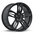 RTX Wheels - Minato - Black - Satin Black - 19" x 8.5", 45 Offset, 5x114.3 (Bolt Pattern), 64.1mm HUB
