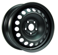 RTX Wheels - Steel Wheel - Black - Black - 15" x 6.5", 39 Offset, 5x105 (Bolt Pattern), 56.6mm HUB