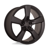 OE Creations - PR125 - Black - MATTE BLACK - 20" x 9", 40 Offset, 5x120 (Bolt Pattern), 67.1mm HUB