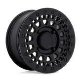 Black Rhino Powersports - PARKER UTV BEADLOCK - Black - MATTE BLACK - 15" x 7", 51 Offset, 4x110 (Bolt Pattern), 80.2mm HUB