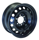 RTX Wheels - Steel Wheel - Black - Black - 17" x 7", 14 Offset, 6x139.7 (Bolt Pattern), 106.1mm HUB