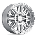Black Rhino - ALAMO - Silver - Silver with Mirror Face & Stainless Bolts - 17" x 9", 12 Offset, 6x139.7 (Bolt Pattern), 112.1mm HUB