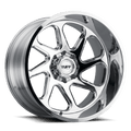 Tuff Wheels - T2B - Chrome - Chrome - 24" x 14", -72 Offset, 8x165.1 (Bolt Pattern), 125.1mm HUB