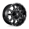 Fuel - D627 VANDAL - Black - GLOSS BLACK MILLED - 20" x 9", 20 Offset, 8x165.1 (Bolt Pattern), 125.1mm HUB