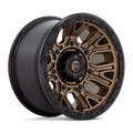 Fuel - D826 TRACTION - Bronze - MATTE BRONZE WITH BLACK RING - 20" x 10", -18 Offset, 5x127 (Bolt Pattern), 71.5mm HUB