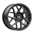 KMC Wheels - KM708 BULLY - Black - Satin Black - 18" x 8", 38 Offset, 5x120 (Bolt Pattern), 74.1mm HUB