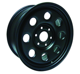 RTX Wheels - Steel Wheel - Black - Black - 18" x 8", 25 Offset, 6x139.7 (Bolt Pattern), 78.1mm HUB