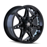 Mayhem - MISSILE - Black - BLACK - 20" x 9", 18 Offset, 6x135, 139.7 (Bolt Pattern), 106mm HUB