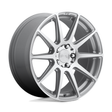 Niche - M146 ESSEN - Silver - GLOSS SILVER MACHINED - 19" x 8.5", 42 Offset, 5x112 (Bolt Pattern), 66.6mm HUB