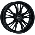 Mak Wheels - UNION - Black - GLOSS BLACK - 21" x 9.5", 25 Offset, 5x112 (Bolt Pattern), 66.5mm HUB