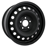 Envy Wheels - NX4 STEEL WHEEL - Black - FLAT BLACK - 17" x 6.5", 39 Offset, 5x105 (Bolt Pattern), 57.1mm HUB