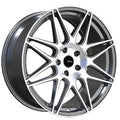 Advanti - Classe - Gunmetal - Matte Gunmetal W/ Machined Face - 19" x 8.5", 45 Offset, 5x112 (Bolt pattern), 66.6mm HUB