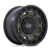 Black Rhino - ATLAS - Olive Drab Green with Black Lip - 17" x 8.5", -10 Offset, 6x135/139.7 (Bolt pattern), 106.1mm HUB