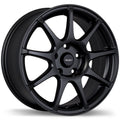 Fast Wheels - Orbit - Black - Matte Black - 16" x 7", 40 Offset, 5x114.3 (Bolt pattern), 73mm HUB