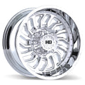 Fast HD - D-STRUCT - Chrome - 20" x 10", -15 Offset, 8x165.1 (Bolt pattern), 125.1mm HUB