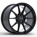 Fast Wheels - FC08 - Black - Gloss Black - 18" x 10.5", 38 Offset, 5x108 (Bolt pattern), 72.6mm HUB - FC08A-1805-31BN+38C726