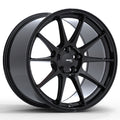 Fast Wheels - FC08 - Black - Gloss Black - 18" x 10.5", 38 Offset, 5x112 (Bolt pattern), 72.6mm HUB - FC08A-1805-44BN+38C726
