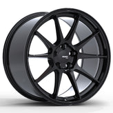 Fast Wheels - FC08 - Black - Gloss Black - 18" x 9.5", 38 Offset, 5x108 (Bolt pattern), 72.6mm HUB - FC08A-1895-31BN+38C726