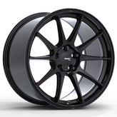 Fast Wheels - FC08 - Black - Gloss Black - 18" x 10.5", 38 Offset, 5x114.3 (Bolt pattern), 72.6mm HUB - FC08A-1805-65BN+38E726