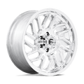 Fuel - D809 HURRICANE - Polished - Polished Milled - 20" x 9", 1 Offset, 6x139.7 (Bolt pattern), 106.1mm HUB - D80920908450