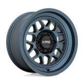 KMC Wheels - KM725 TERRA - Metallic Blue - 17" x 8.5", 0 Offset, 6x120 (Bolt pattern), 66.9mm HUB