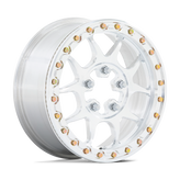 KMC Powersports - KS437 TORO FORGED BEADLOCK - Silver - Raw Machined Forged - 15" x 6", 50 Offset, 5x114.3 (Bolt pattern), 72.6mm HUB