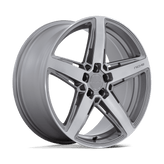 Niche - M270 TERAMO - Gunmetal - Anthracite Brushed Face Tint Clear - 20" x 9", 25 Offset, 5x114.3 (Bolt pattern), 72.56mm HUB - M270209065+25