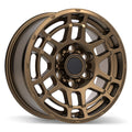 Replika - R265 - Bronze - Satin Bronze - 16" x 7", 25 Offset, 6x139.7 (Bolt pattern), 106.1mm HUB