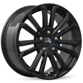 RTX Wheels - Aura - Black - Gloss Black - 18" x 8", 42 Offset, 5x114.3 (Bolt pattern), 60.1mm HUB