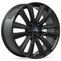 RTX Wheels - GM-01 - Black - Gloss Black - 22" x 9", 25 Offset, 6x139.7 (Bolt pattern), 78.1mm HUB