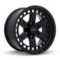 RTX Wheels - Ozark - Black - Satin Black - 17" x 9", 0 Offset, 6x139.7 (Bolt pattern), 106.1mm HUB