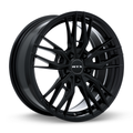 RTX Wheels - Scepter - Black - Gloss Black - 18" x 8", 40 Offset, 5x114.3 (Bolt pattern), 73.1mm HUB - 083046