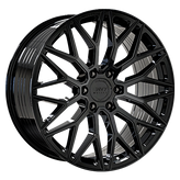 Envy Wheels - FF-2 - Black - GLOSS BLACK - 20" x 9", 25 Offset, 6x135 (Bolt Pattern), 87.1mm HUB