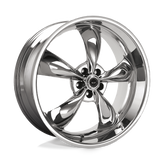 American Racing - AR605 TORQ THRUST M - Chrome - CHROME - 18" x 8", 0 Offset, 5x120.65 (Bolt Pattern), 72.6mm HUB