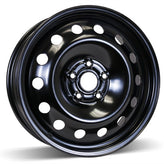 RSSW - Steel - Black - Black - 17" x 6.5", 50 Offset, 5x112 (Bolt Pattern), 57.1mm HUB