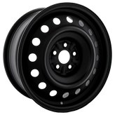 Envy Wheels - NX4 STEEL WHEEL - Black - FLAT BLACK - 16" x 6.5", 45 Offset, 5x100 (Bolt Pattern), 54.1mm HUB